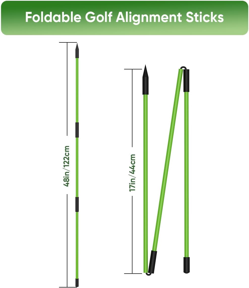 Alignment Stick Holder - Dial In Your Swing Like the Pros - Golfer Gear