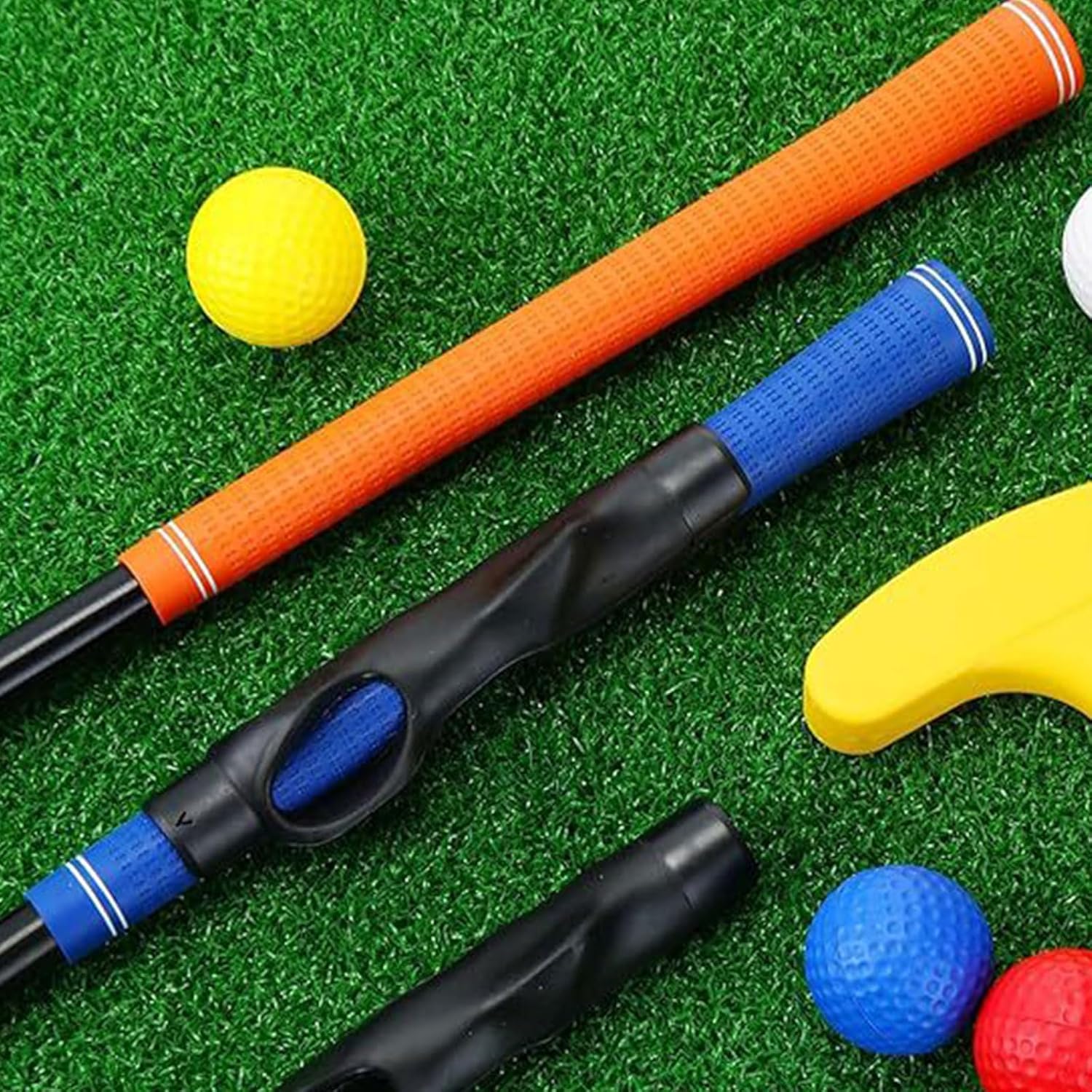 Golf Grip Trainer Attachment - Enhance Hand Positioning on Golf Club for Superior Golf Swing Training - Golfer Gear