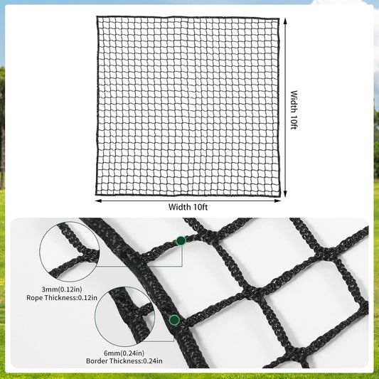 Golf Practice Net, Golf Hitting Nets Heavy Duty Nylon Golf Netting for Garage Backyard - Golfer Gear