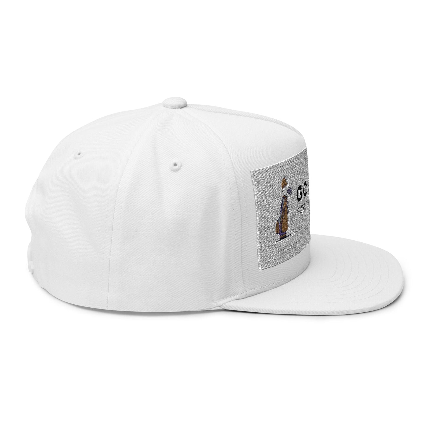 Golfer Gear Snapback Golf Hat – Adjustable Flat Bill Cap for Men & Women - Golfer Gear