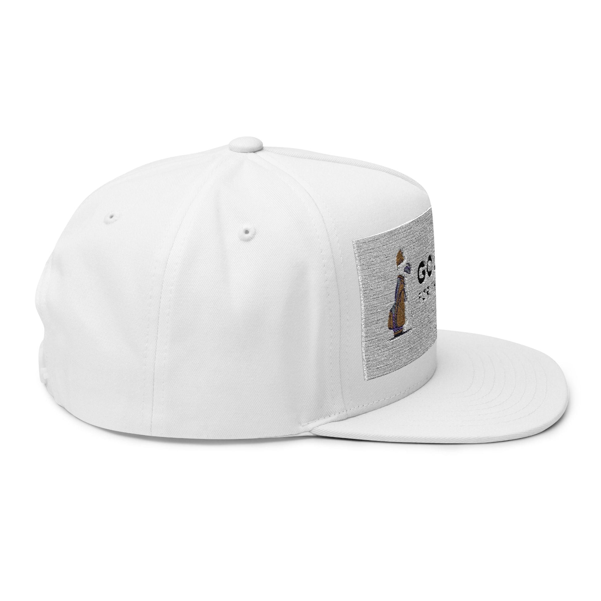 Golfer Gear Snapback Golf Hat – Adjustable Flat Bill Cap for Men & Women - Golfer Gear