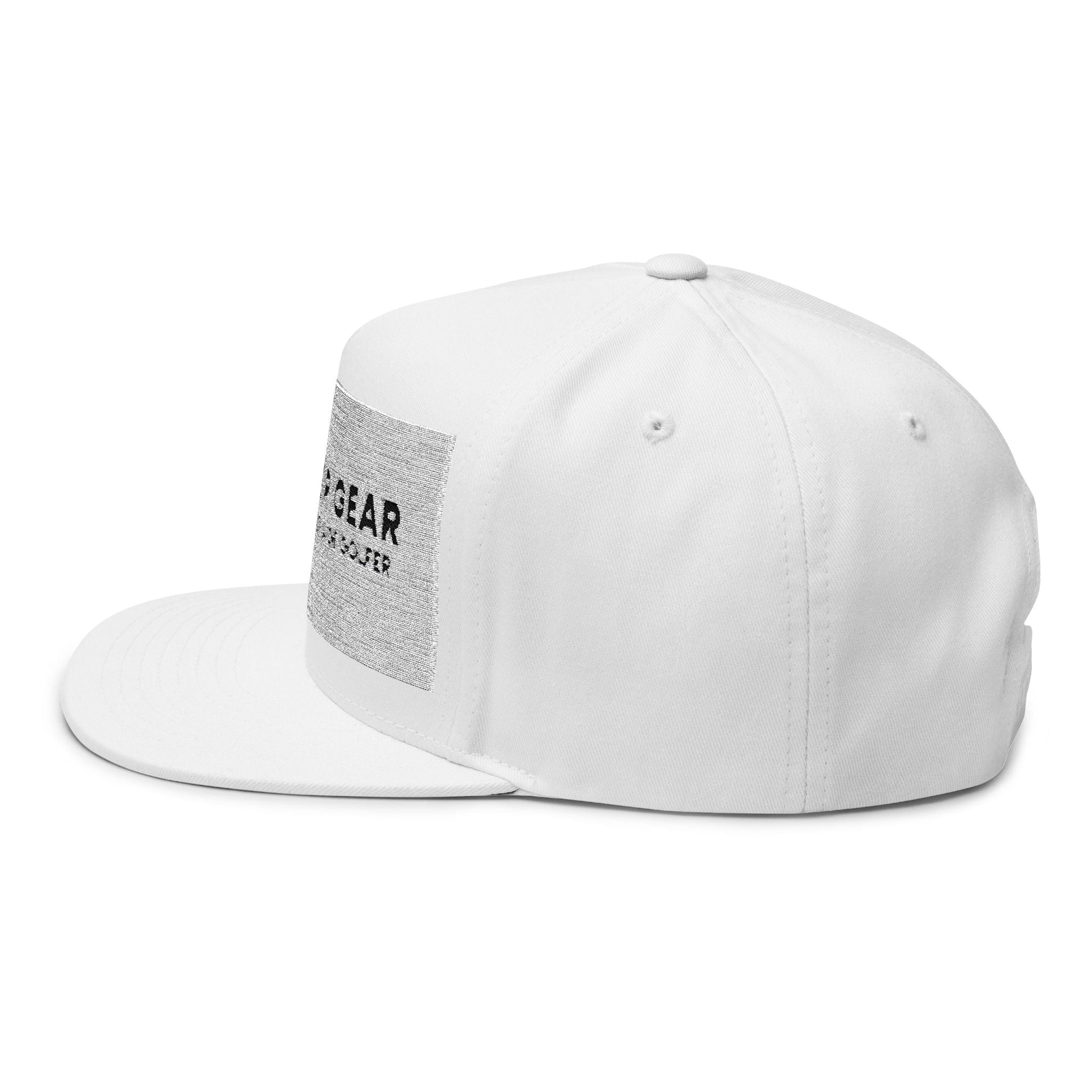 Golfer Gear Snapback Golf Hat – Adjustable Flat Bill Cap for Men & Women - Golfer Gear