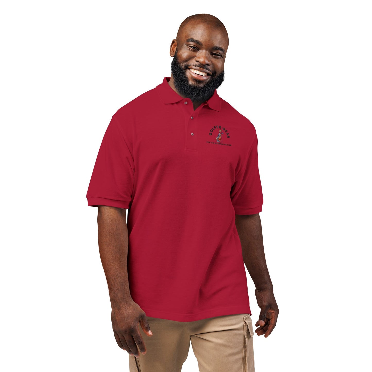 Men’s Performance Golf Polo Shirt – Moisture - Wicking, Stretch Fit, Lightweight by Golfer Gear - Golfer Gear