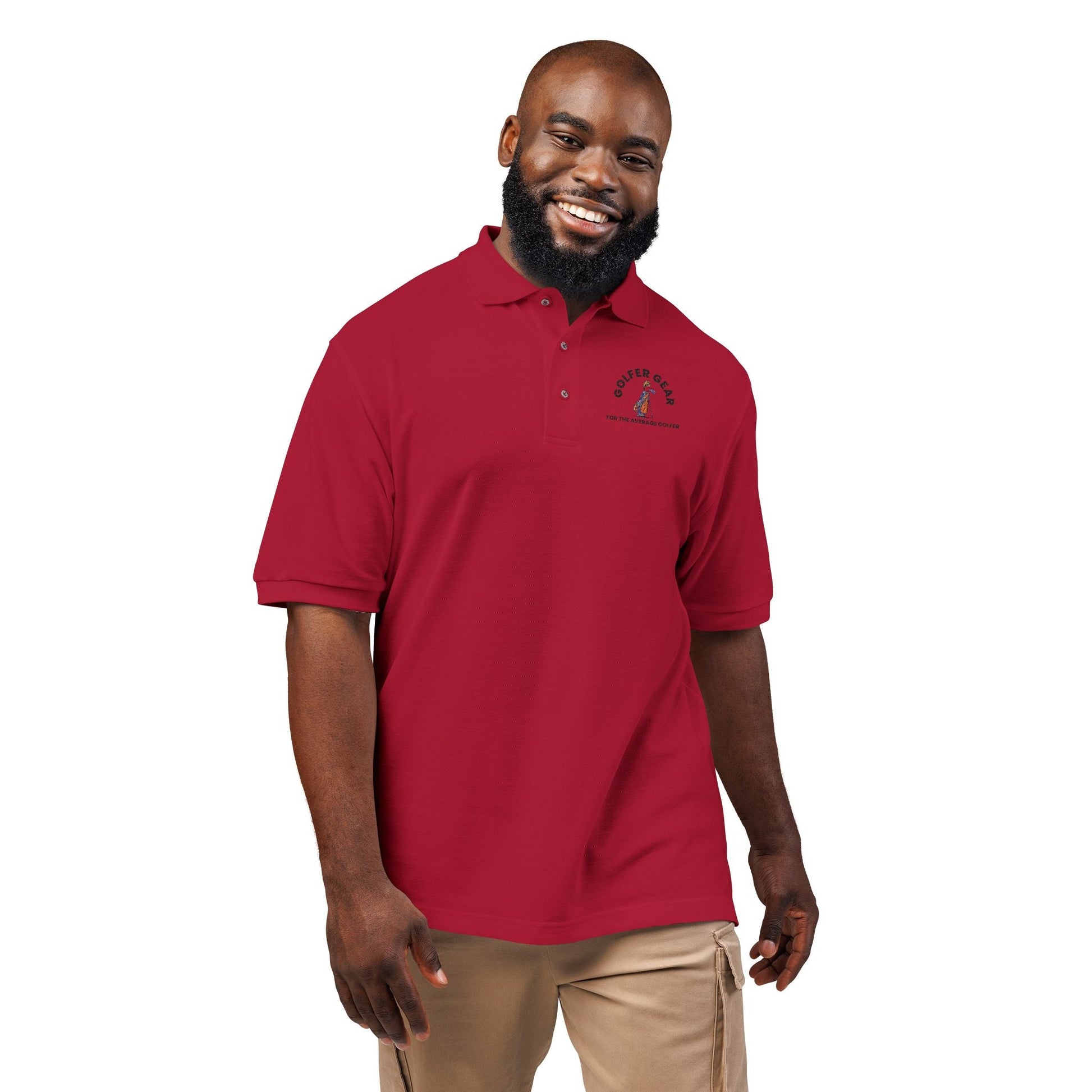 Men’s Performance Golf Polo Shirt – Moisture - Wicking, Stretch Fit, Lightweight by Golfer Gear - Golfer Gear