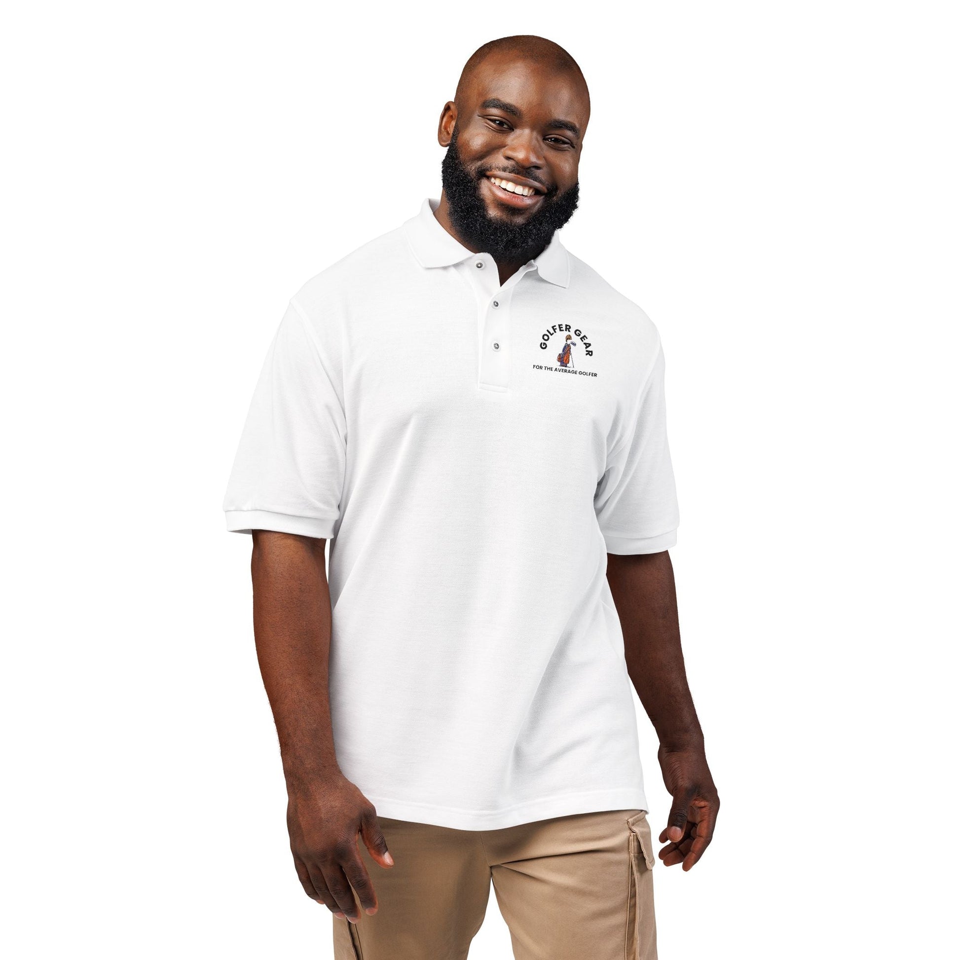 Men’s Performance Golf Polo Shirt – Moisture - Wicking, Stretch Fit, Lightweight by Golfer Gear - Golfer Gear